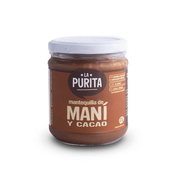 Mantequilla de Maní y Cacao La Purita 410 gr