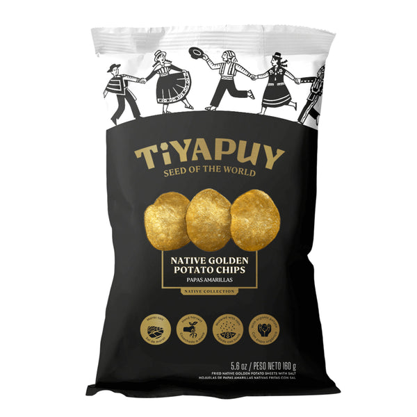 Chips de Papas amarillas Tiyapuy 160 g