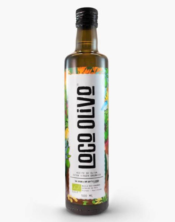 Loco Olivo Aceite Extra Virgen orgánico español 500 ml