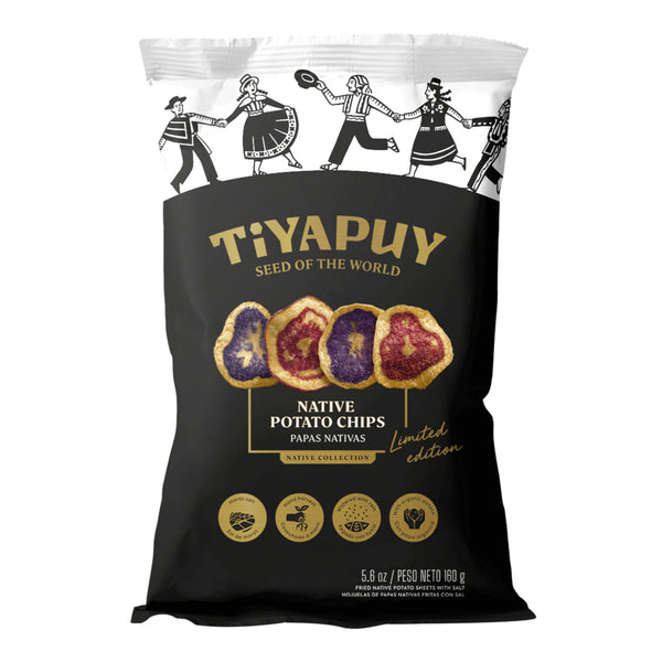 Chips de papas nativas Tiyapuy 160 g