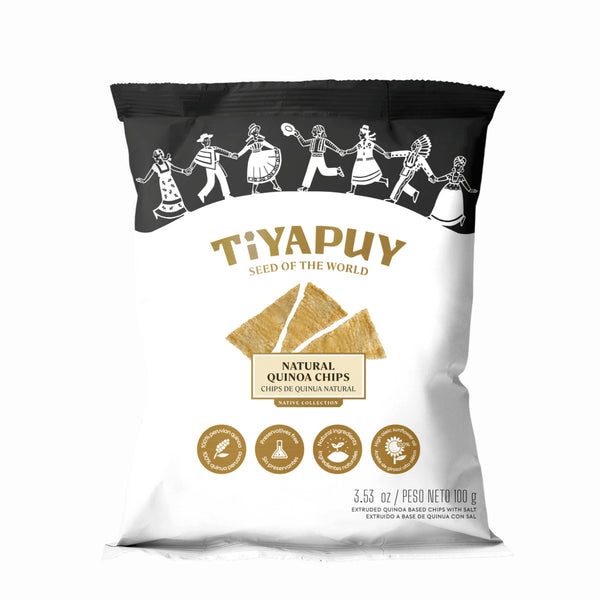 Chips de Quinua natural Tiyapuy 100 gr