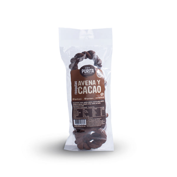 Rosquitas Avena y Cacao La Purita 80 gr