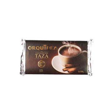 Chocolate para Taza Orquídea. Cacao 100%